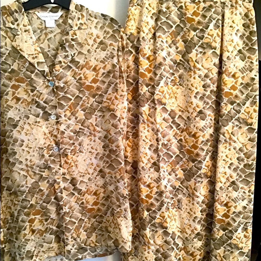 Silk Two Piece